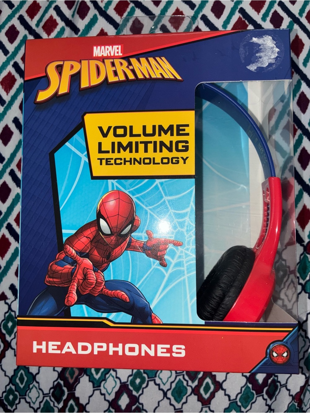 Marvel Spider-Man Kids Headphones - Pink & Blue